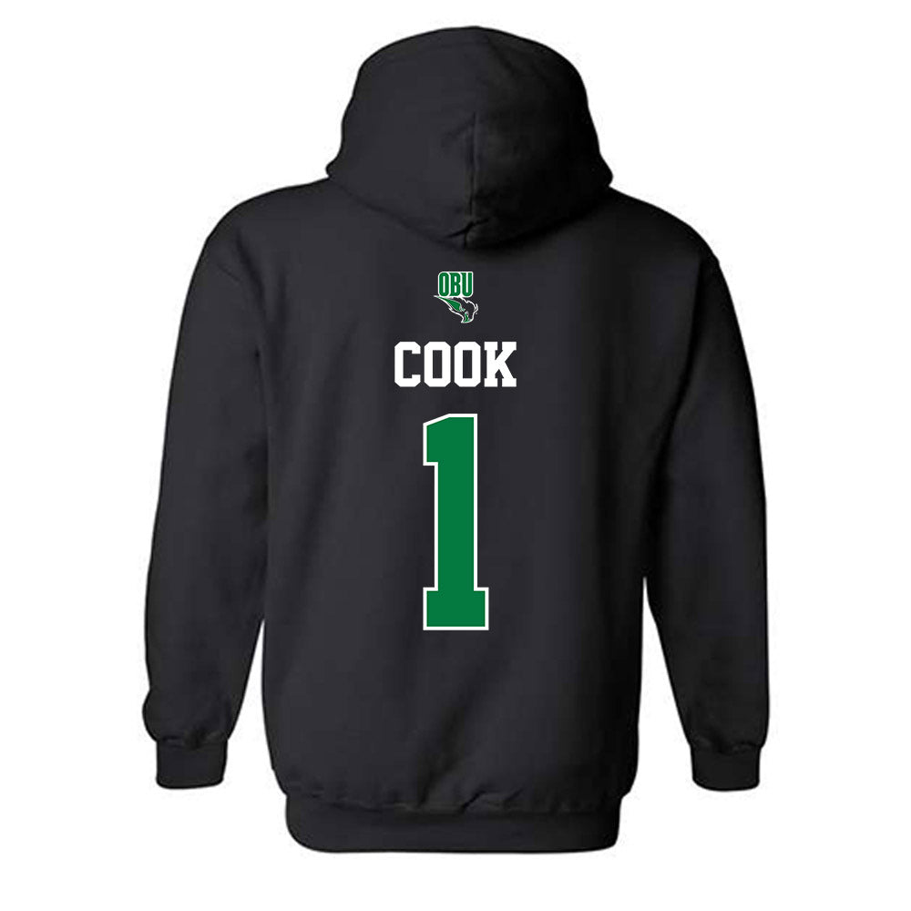 OKBU - NCAA Softball : Kaley Cook - Classic Shersey Hooded Sweatshirt-1