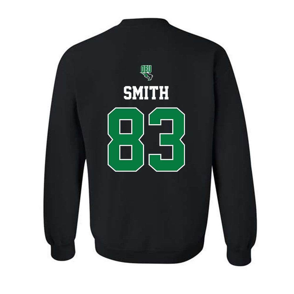 OKBU - NCAA Football : TJ Smith - Classic Shersey Crewneck Sweatshirt-1