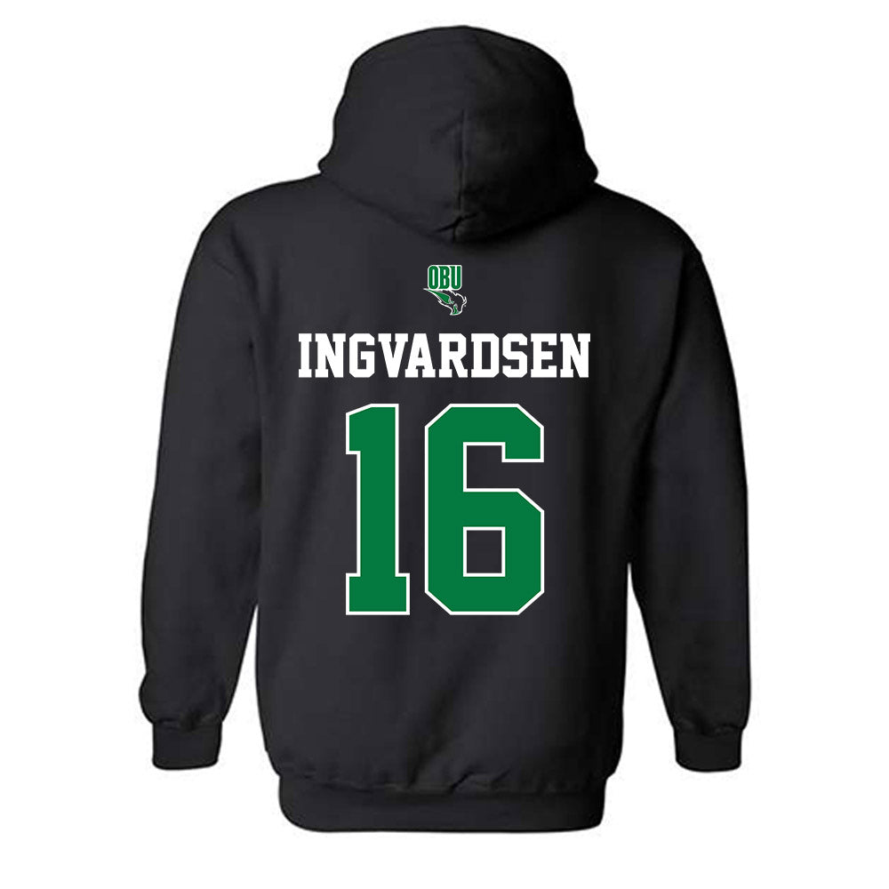 OKBU - NCAA Women's Volleyball : Ada Ingvardsen - Classic Shersey Hooded Sweatshirt-1