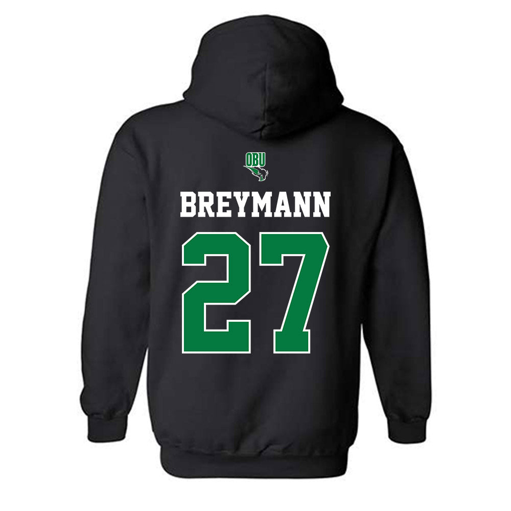 OKBU - NCAA Women's Volleyball : Addison Breymann - Classic Shersey Hooded Sweatshirt-1