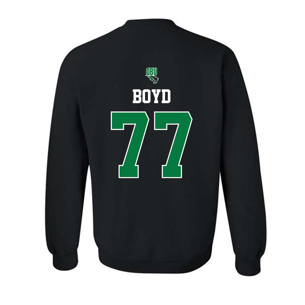 OKBU - NCAA Football : Carter Boyd - Classic Shersey Crewneck Sweatshirt-1