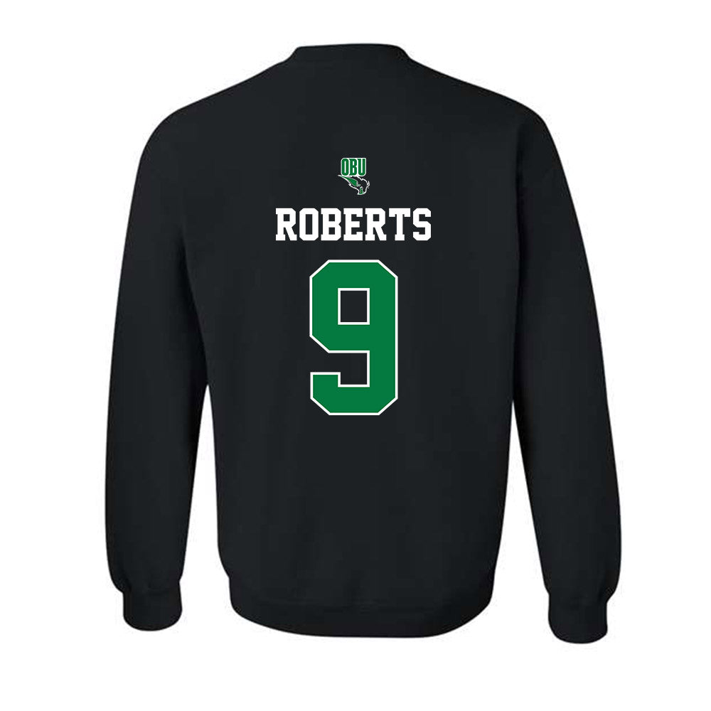 OKBU - NCAA Baseball : Blake Roberts - Classic Shersey Crewneck Sweatshirt-1