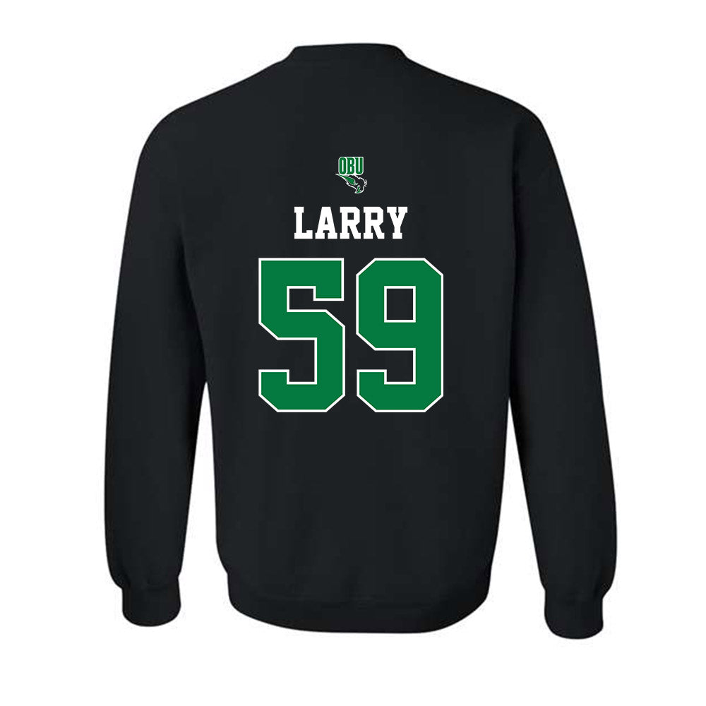 OKBU - NCAA Football : Sean Larry - Classic Shersey Crewneck Sweatshirt-1