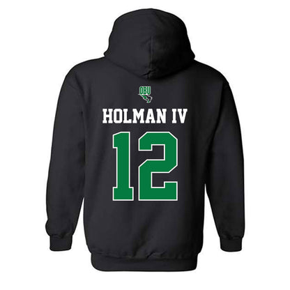 OKBU - NCAA Football : Robert Lee Holman IV - Classic Shersey Hooded Sweatshirt-1