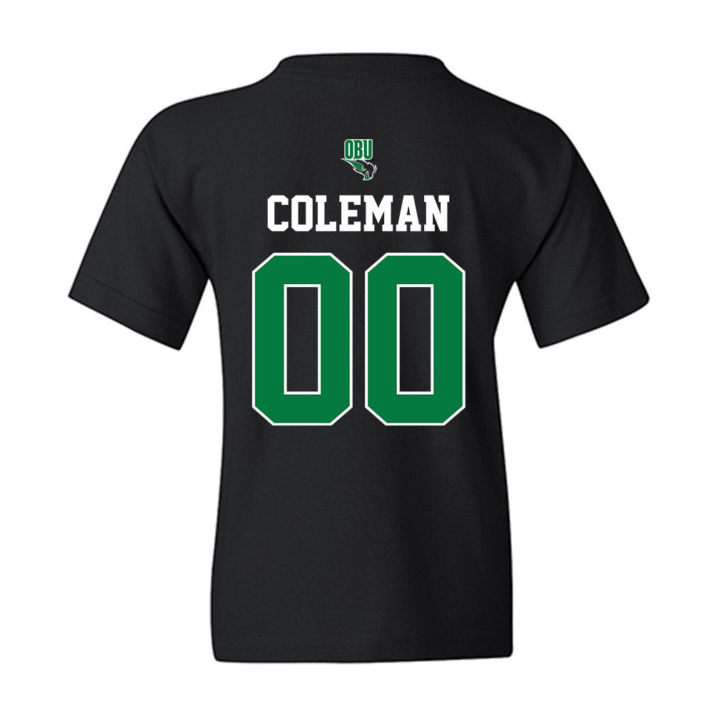 OKBU - NCAA Football : Anthony Coleman - Classic Shersey Youth T-Shirt-1
