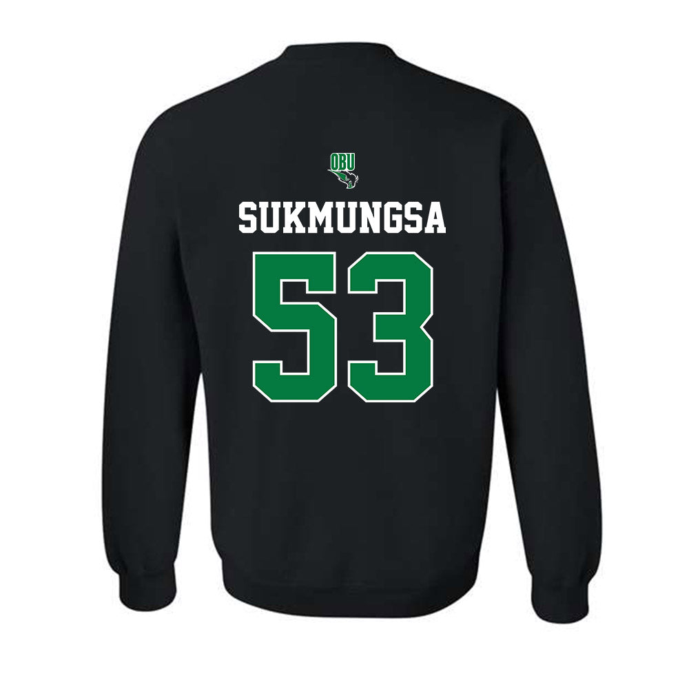 OKBU - NCAA Football : Andrew Sukmungsa - Classic Shersey Crewneck Sweatshirt-1