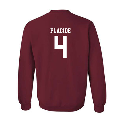 UMass - NCAA Men's Basketball : Isaiah Placide - Fashion Shersey Crewneck Sweatshirt-1