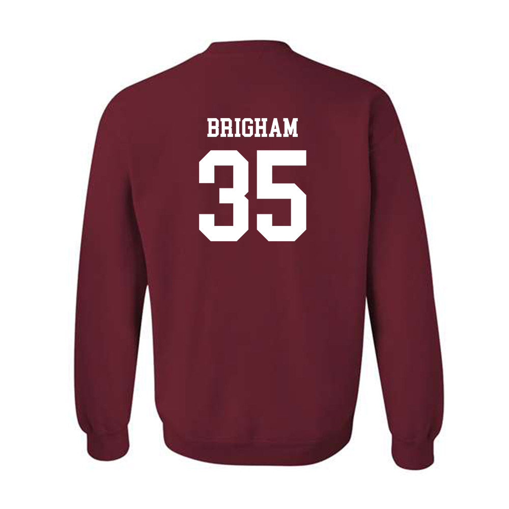 UMass - NCAA Men's Basketball : John Brigham - Fashion Shersey Crewneck Sweatshirt