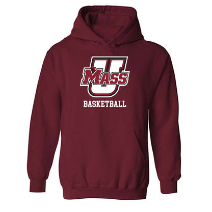 UMass - NCAA Men's Basketball : Isaiah Placide - Fashion Shersey Hooded Sweatshirt-0