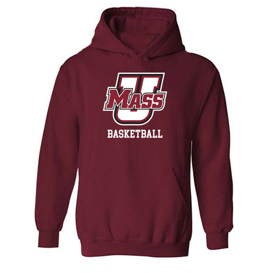 UMass - NCAA Men's Basketball : Isaiah Placide - Fashion Shersey Hooded Sweatshirt-0