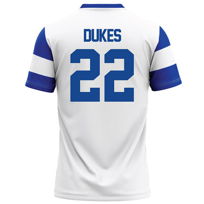 Georgia State - NCAA Football : Michel Dukes - White Football Jersey