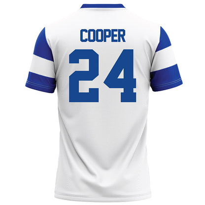 Georgia State - NCAA Football : Ronald Cooper - White Football Jersey