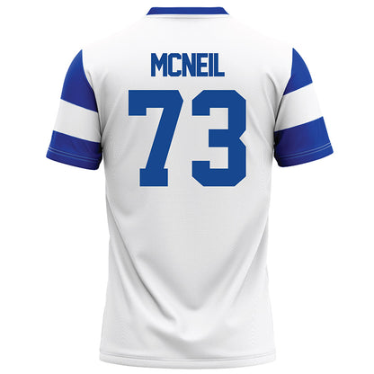 Georgia State - NCAA Football : Maleek McNeil - White Football Jersey