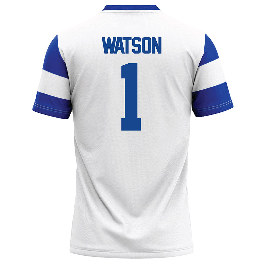 Georgia State - NCAA Football : Kenyatta Watson - White Football Jersey