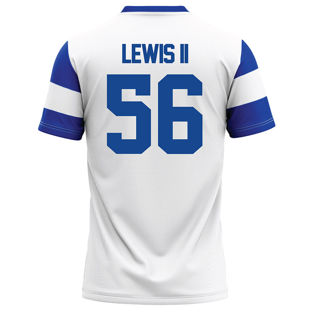 Georgia State - NCAA Football : Fuches Lewis II - White Football Jersey-1