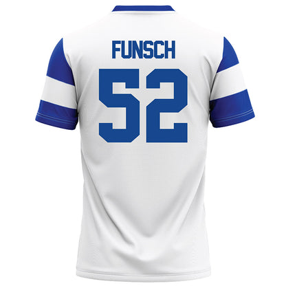 Georgia State - NCAA Football : Donovan Funsch - White Football Jersey-1