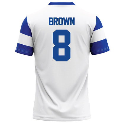 Georgia State - NCAA Football : Cameran Brown - White Football Jersey-1