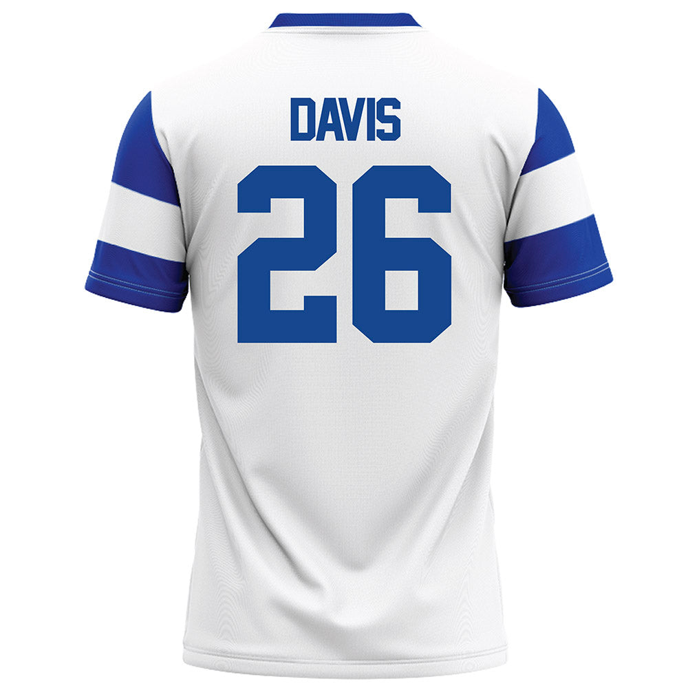 Georgia State - NCAA Football : Aaron Davis - White Football Jersey