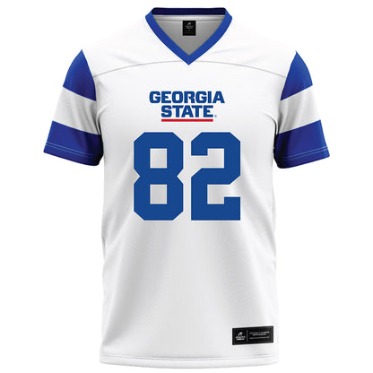 Georgia State - NCAA Football : Kyle Washington - White Football Jersey-0