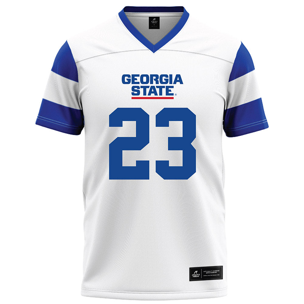 Georgia State - NCAA Football : Jaylen Jones - White Football Jersey