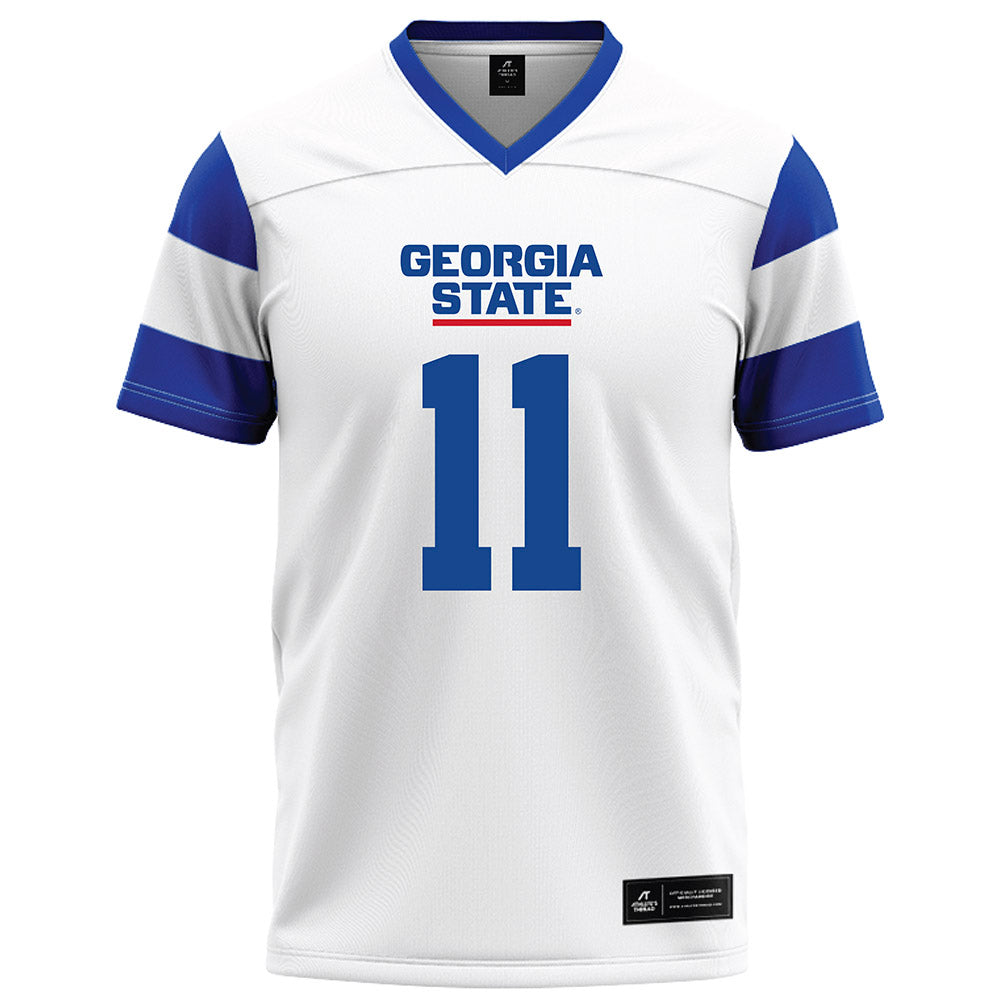 Georgia State - NCAA Football : Christian Veilleux - White Football Jersey