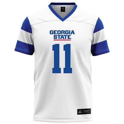 Georgia State - NCAA Football : Christian Veilleux - White Football Jersey