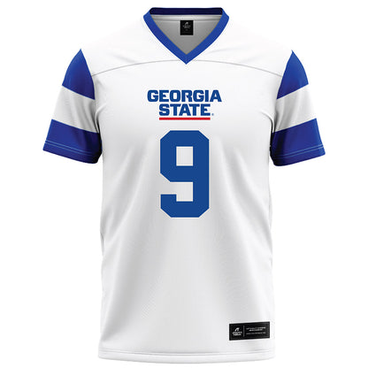 Georgia State - NCAA Football : Marlin Dean - White Football Jersey-0