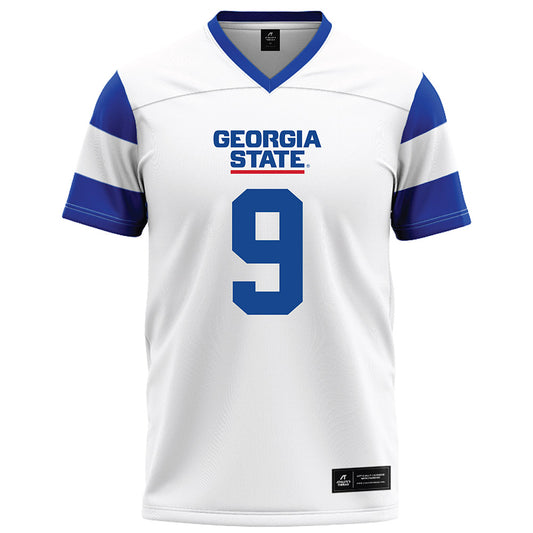 Georgia State - NCAA Football : Marlin Dean - White Football Jersey-0