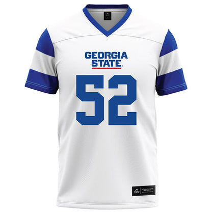 Georgia State - NCAA Football : Donovan Funsch - White Football Jersey-0