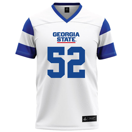 Georgia State - NCAA Football : Donovan Funsch - White Football Jersey-0