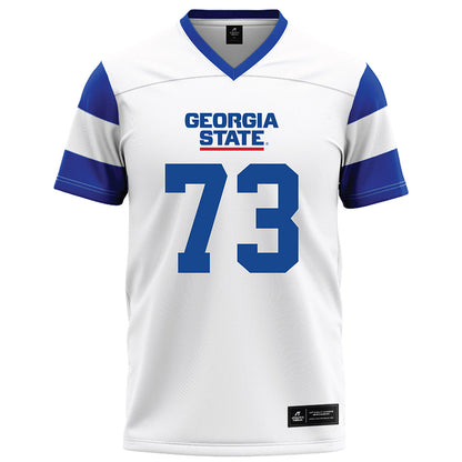 Georgia State - NCAA Football : Maleek McNeil - White Football Jersey