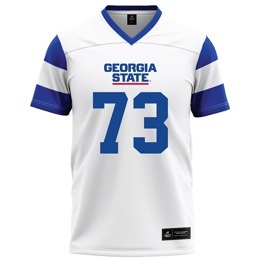 Georgia State - NCAA Football : Maleek McNeil - White Football Jersey