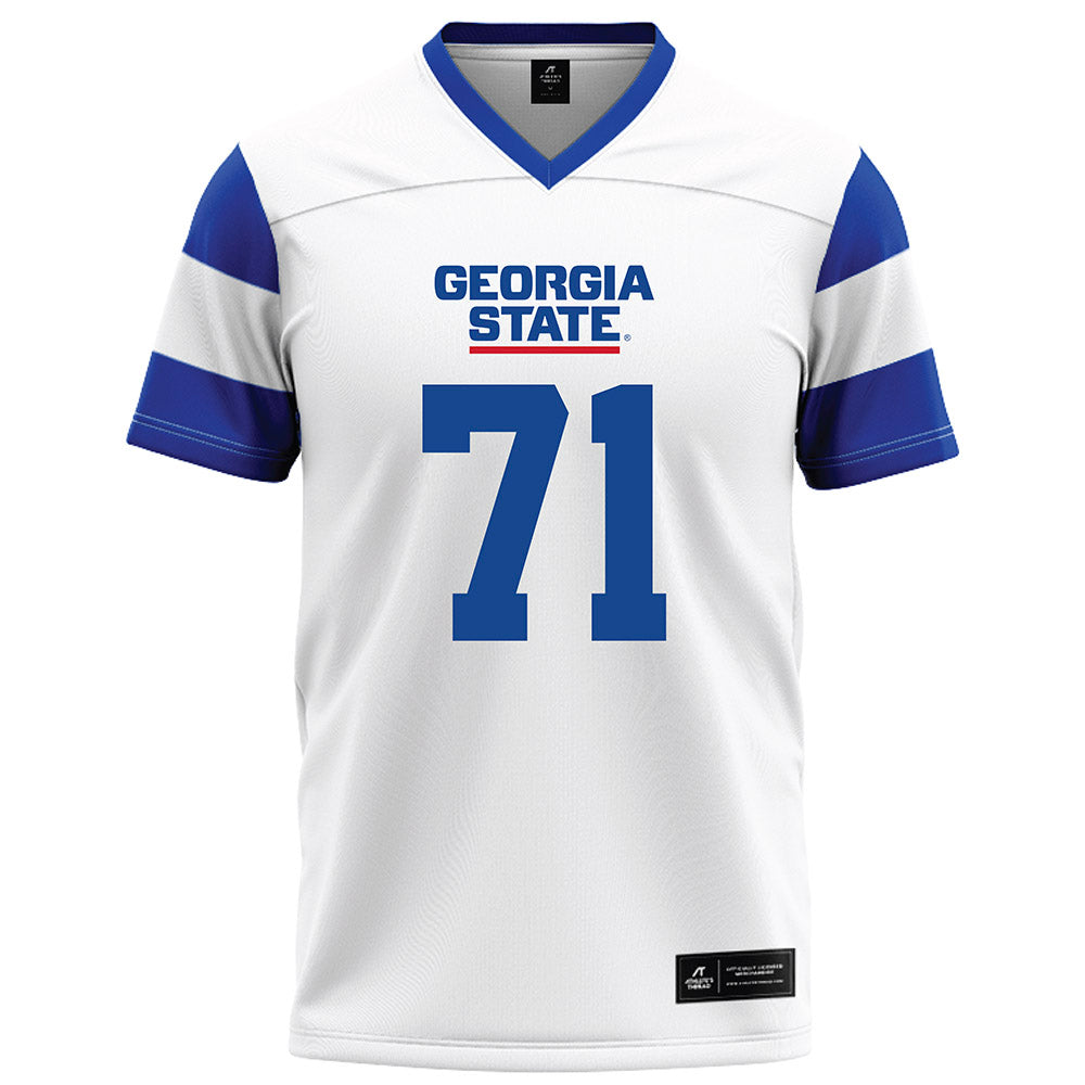 Georgia State - NCAA Football : Aidan Andrews - White Football Jersey-0