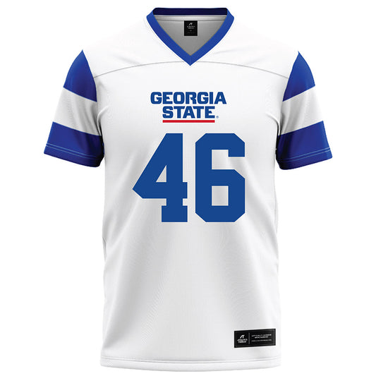 Georgia State - NCAA Football : Ian Mathews - White Football Jersey-0