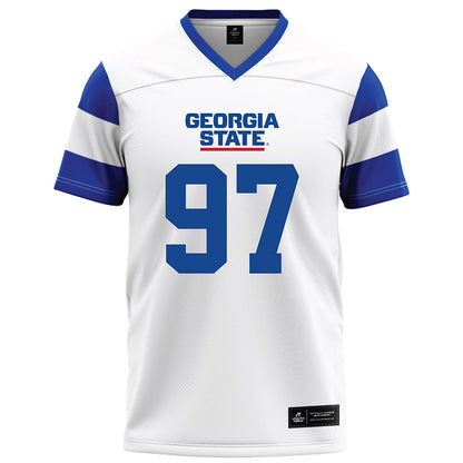 Georgia State - NCAA Football : Spencer Radnoti - White Football Jersey