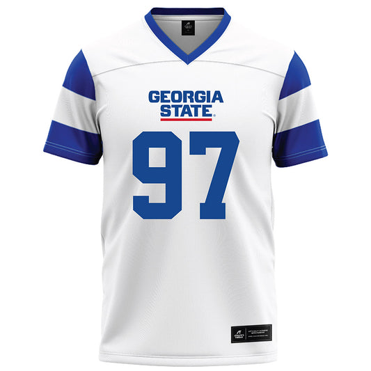 Georgia State - NCAA Football : Spencer Radnoti - White Football Jersey