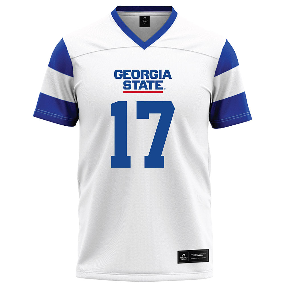 Georgia State - NCAA Football : Petey Tucker - White Football Jersey