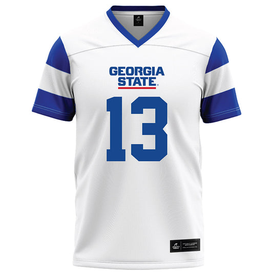 Georgia State - NCAA Football : Jabriel Rhodes-Nelson - White Football Jersey-0