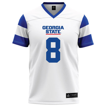 Georgia State - NCAA Football : Cameran Brown - White Football Jersey-0