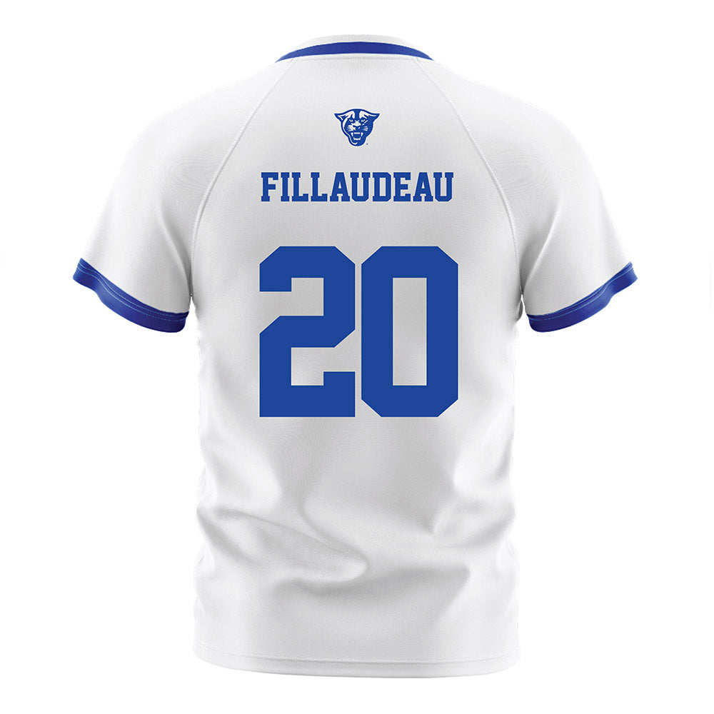 Georgia State - NCAA Men's Soccer : Tom Fillaudeau - White Soccer Jersey-1