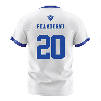 Georgia State - NCAA Men's Soccer : Tom Fillaudeau - White Soccer Jersey-1