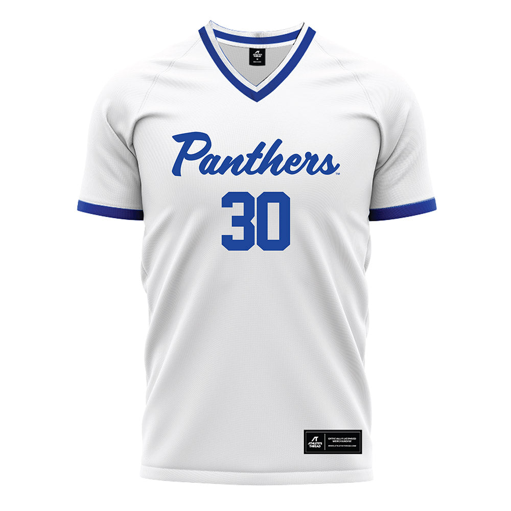 Georgia State - NCAA Men's Soccer : Finn Marchisen - White Soccer Jersey-0