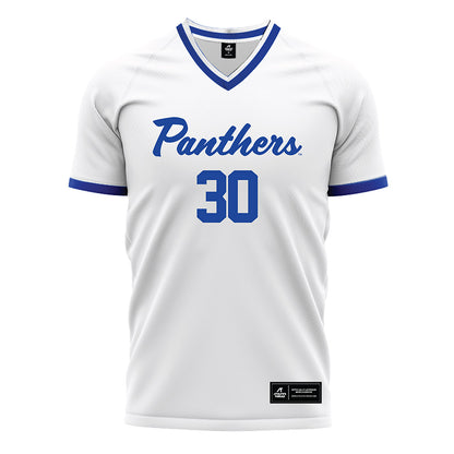 Georgia State - NCAA Men's Soccer : Finn Marchisen - White Soccer Jersey-0