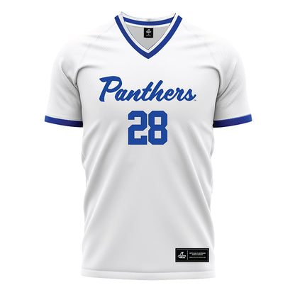 Georgia State - NCAA Men's Soccer : Yverson Monongo-Kuangu - White Soccer Jersey-0
