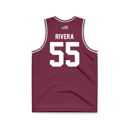 Fordham - NCAA Men's Basketball : Joshua Rivera - Basketball Jersey White
