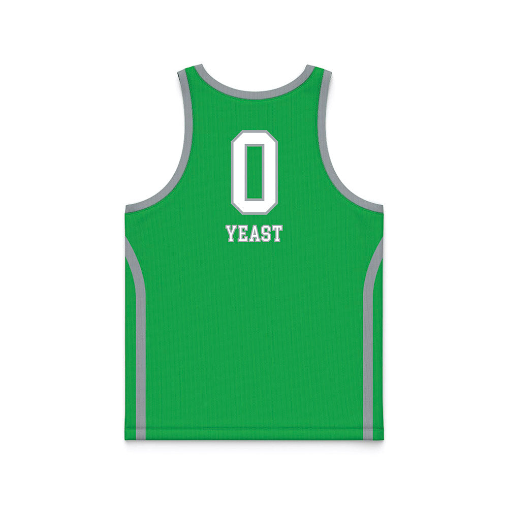 Marshall - NCAA Women's Basketball : Timberlynn Yeast - Green Basketball Jersey