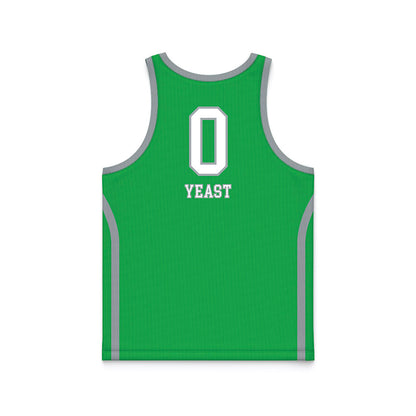 Marshall - NCAA Women's Basketball : Timberlynn Yeast - Green Basketball Jersey