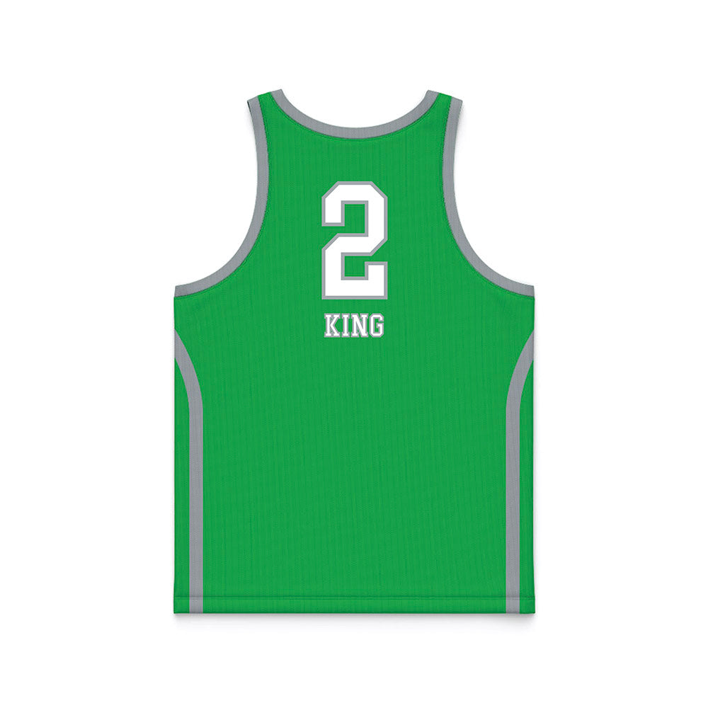 Marshall - NCAA Women's Basketball : Blessing King - Green Basketball Jersey