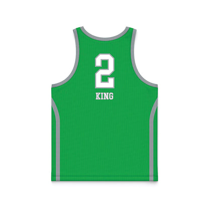 Marshall - NCAA Women's Basketball : Blessing King - Green Basketball Jersey