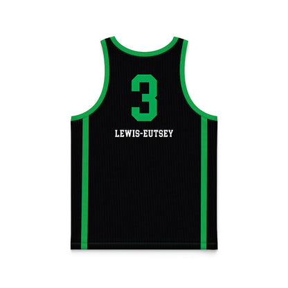 Marshall - NCAA Women's Basketball : Timaya Lewis-Eutsey - Black Basketball Jersey-1